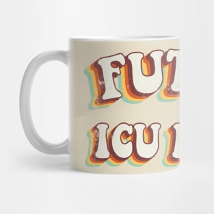 Future ICU Nurse - Groovy Retro 70s Style Mug